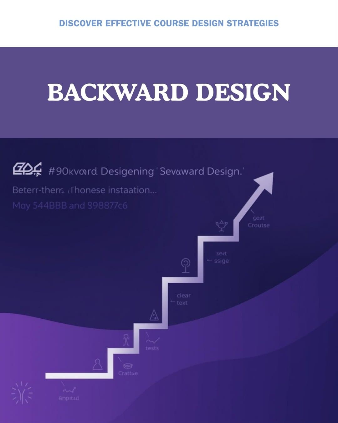 Backward design: as 3 etapas do design reverso de Wiggins e McTighe